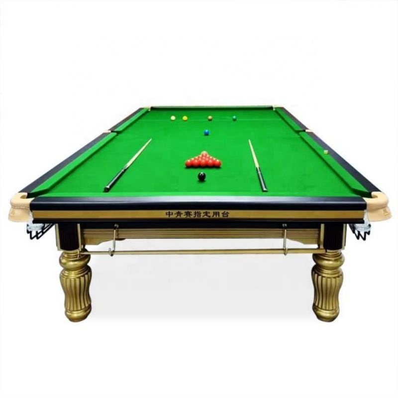 Manufacturer wholesale Chinese style 8 ball billiard mini size standard size pool table for professional snooker&billiard sports