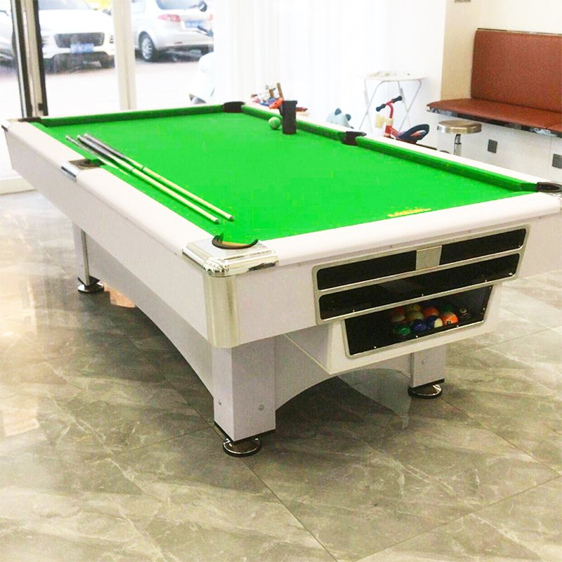 9 ft high-end game billiard table automatic return standard adult American black 8 snooker table
