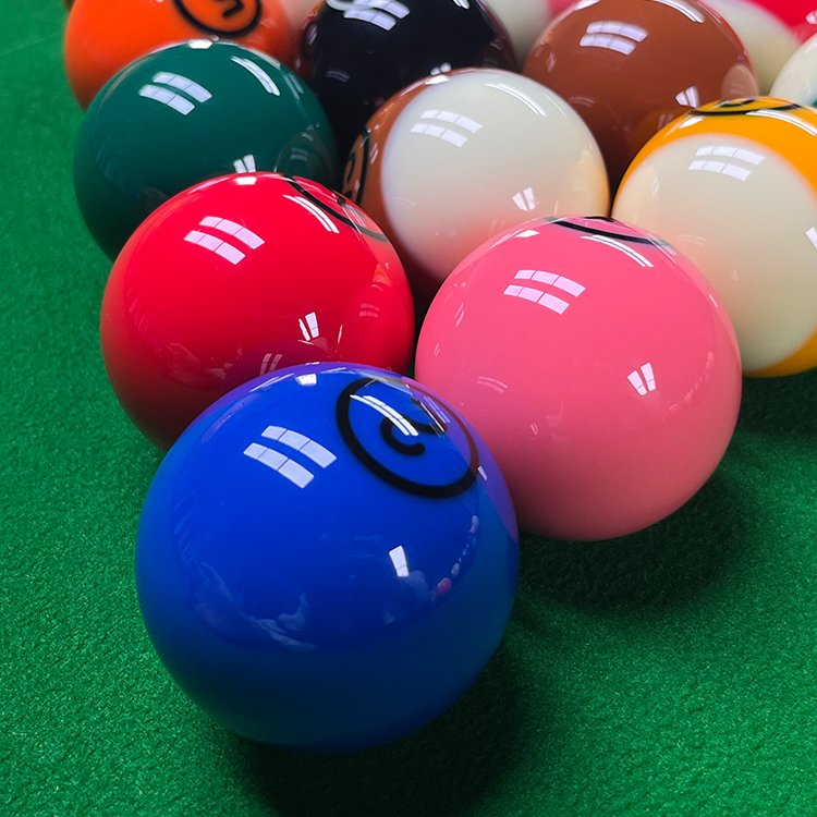 Eye-catching Made Manufacturer Factory Standard Size 57.2mm Resin Billiard Balls Snooker Ball Set Snooker Billiard Accessories