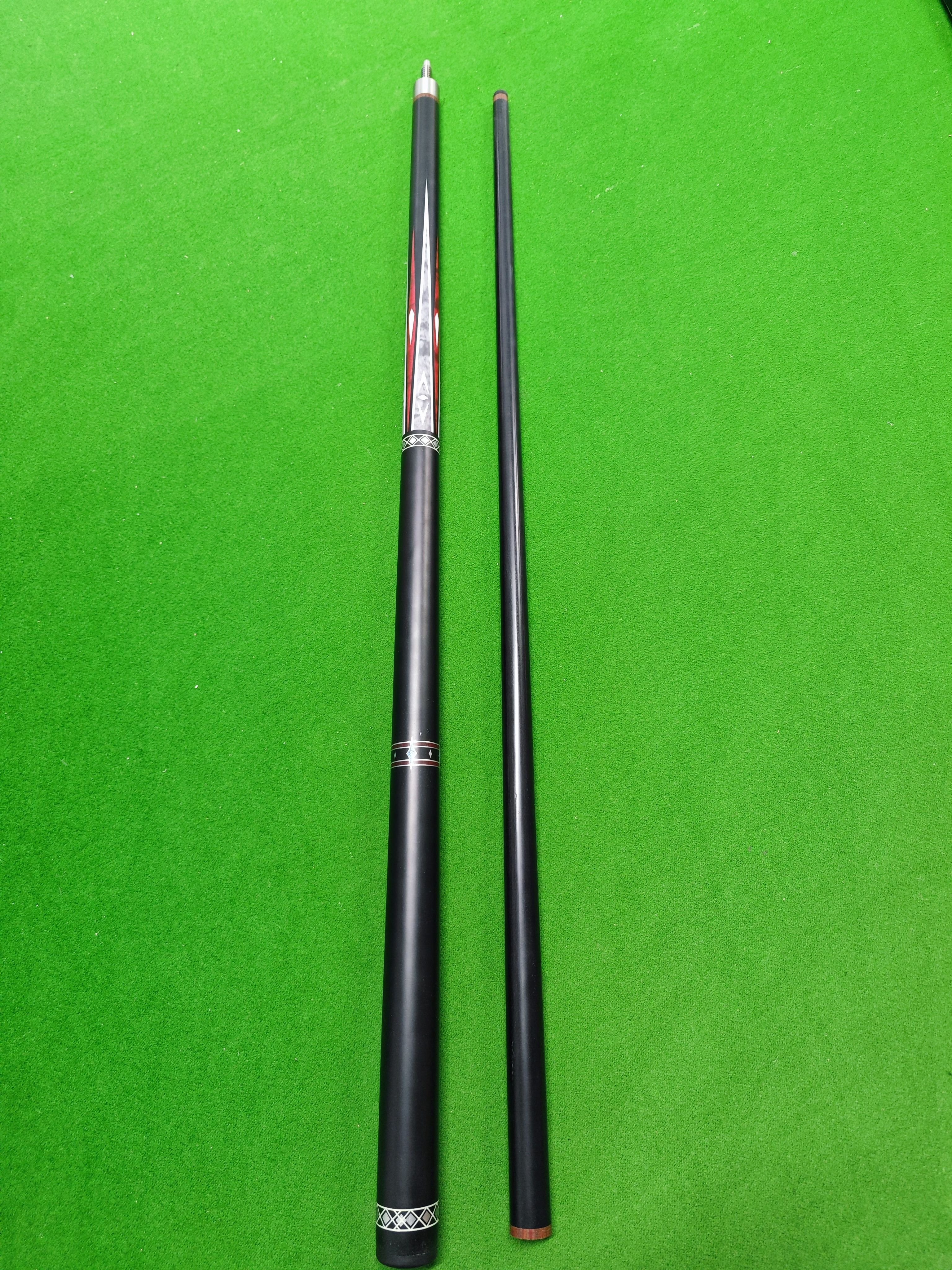 Ronsen professional highly accurate graphite carbon fiber cue 12mm tips billiards snooker pool cues stick 58'' length