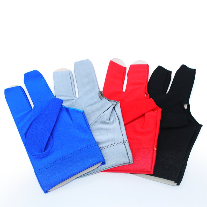 Popular Sell Premium 3 Fingers Billiard Pool Snooker Gloves
