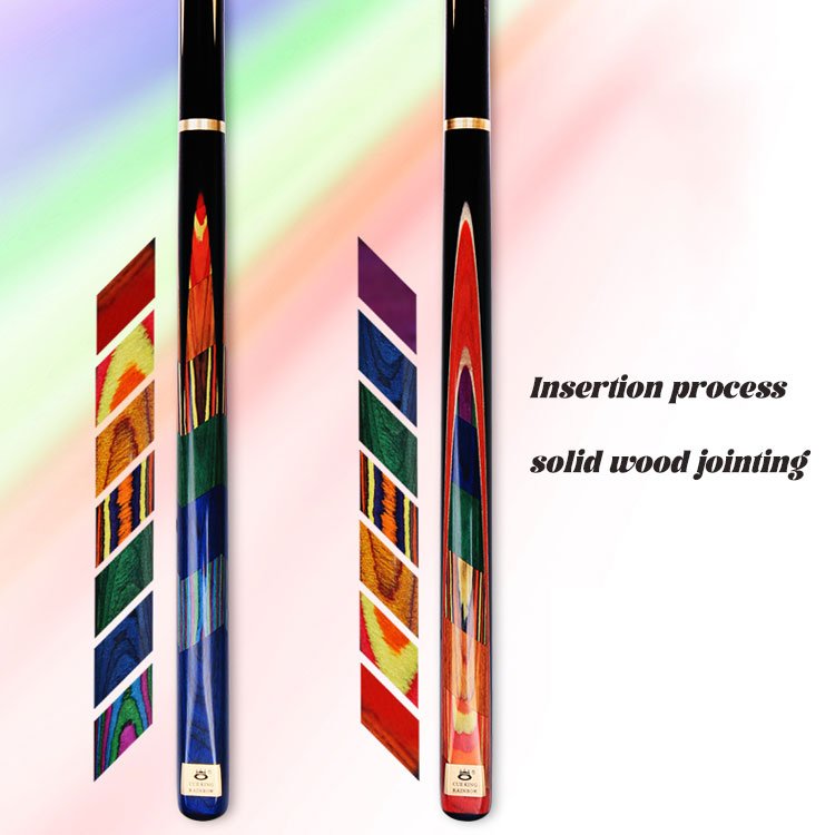 Hot-selling 10mm Ash Wood Billiards Snooker Cue Shaft Universal One PC Single Straight Pool Cue Sticks Customizable