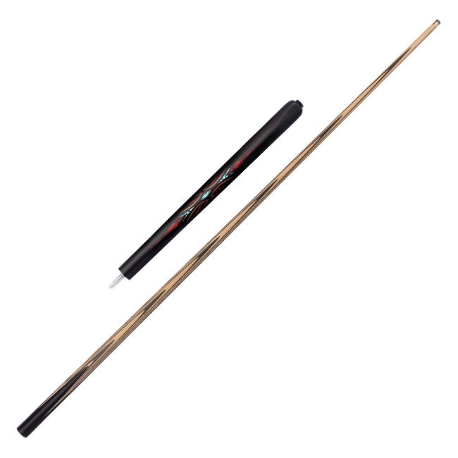 SK-064 Snooker Cue Stick with Stainless Steel Joint Carbon 10-Tip Size Technological Wood Butt Sleeve for Pool Billiard Sports