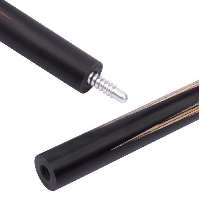 SK-064 Snooker Cue Stick with Stainless Steel Joint Carbon 10-Tip Size Technological Wood Butt Sleeve for Pool Billiard Sports