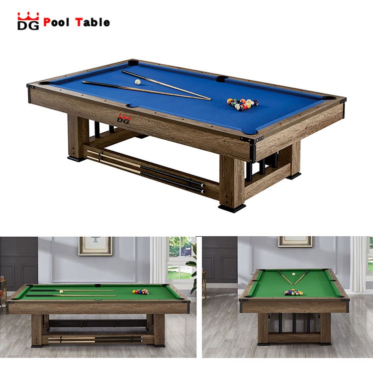 marble stone selling newest Customized luxury snooker&billiard table 3 in 1 dining pool table combo 8ft/9ft Home Use Pool Table
