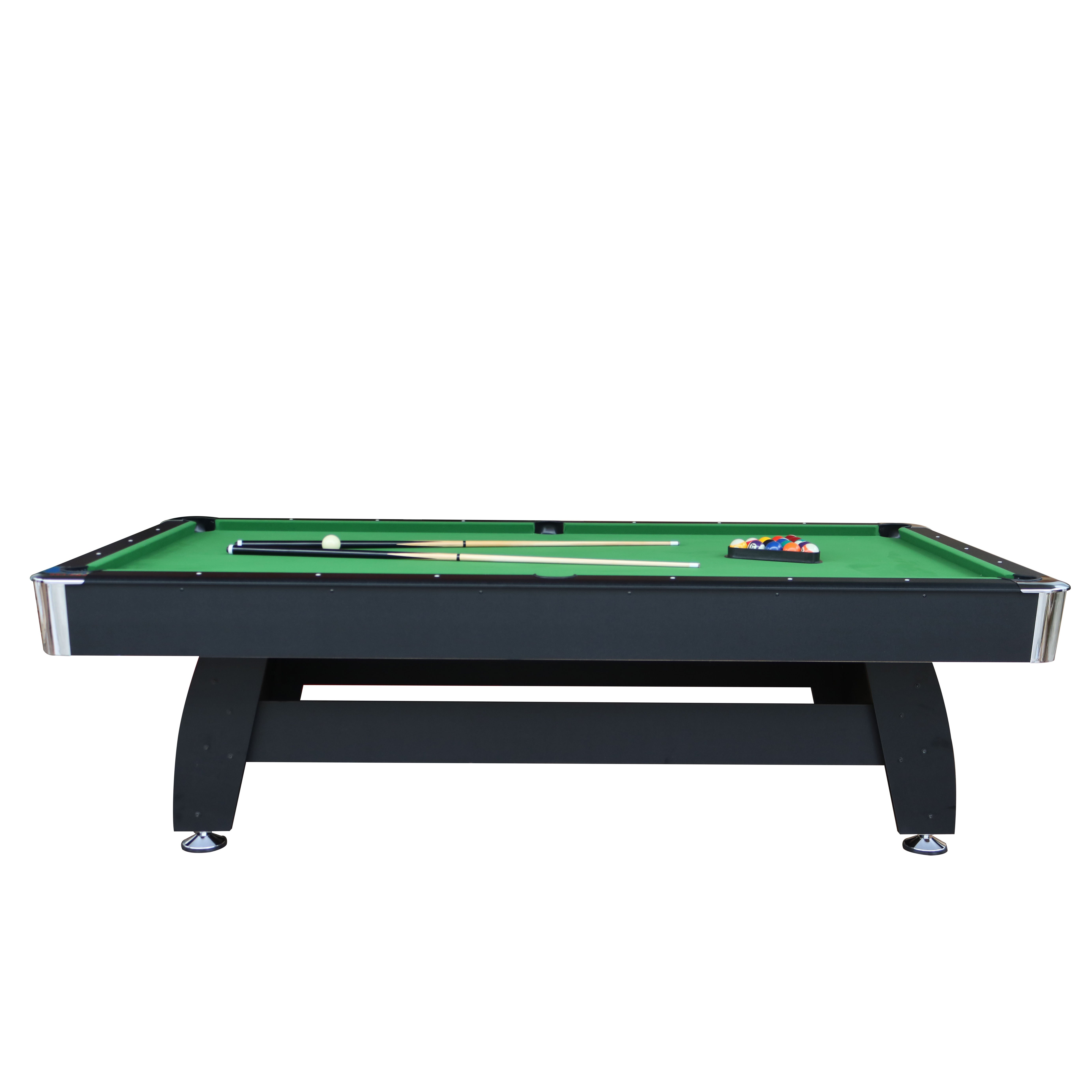 Factory Wholesale Professional 9ft Snooker Billiards Table Custom Size Outdoor Pool Table with Wood Legs and MDF Cushions