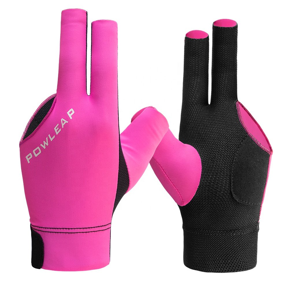 Best Selling Quality Adjustable Wrist Pool Snooker Gloves Quick-Dry Breathable Billiards Gloves