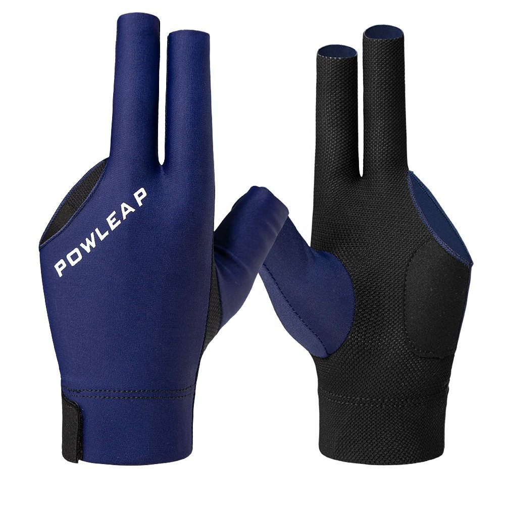 Best Selling Quality Adjustable Wrist Pool Snooker Gloves Quick-Dry Breathable Billiards Gloves