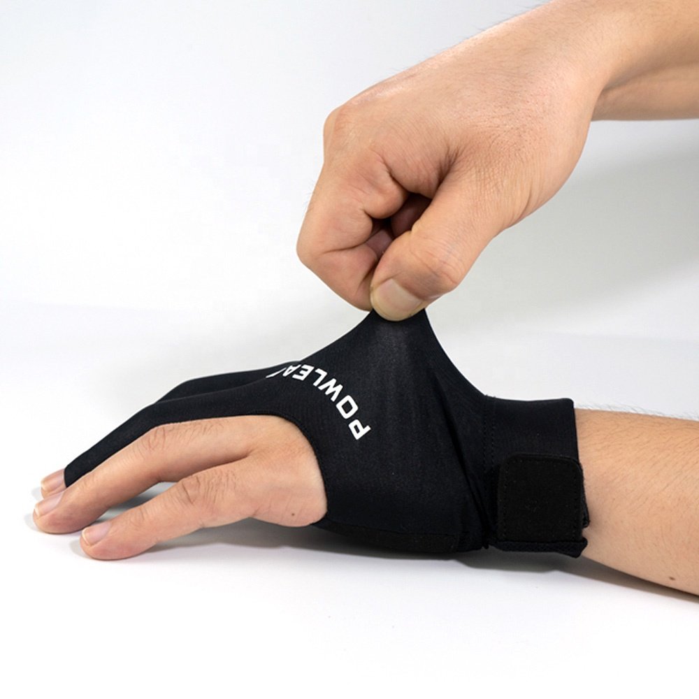 Best Selling Quality Adjustable Wrist Pool Snooker Gloves Quick-Dry Breathable Billiards Gloves