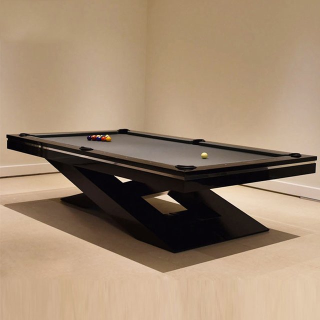 2024 custom unique styles high-end modern luxury snooker billiard tables 9ft 8ft 7ft solid wood slate pool table