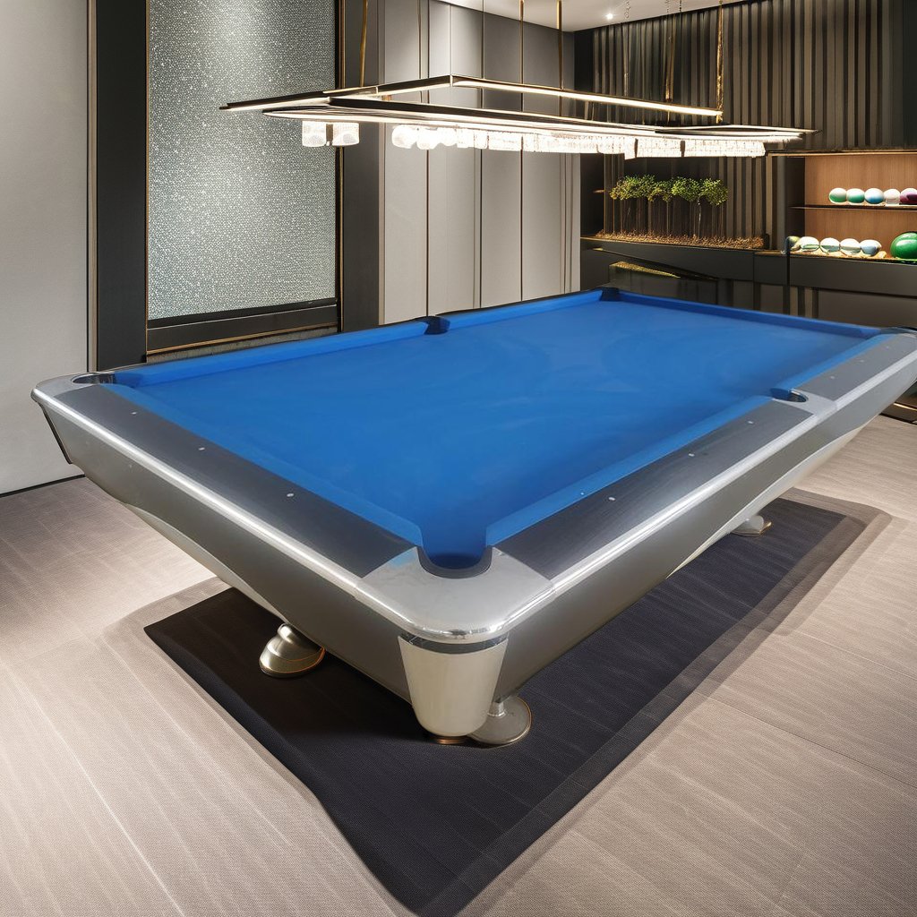 Factory Wholesale High Quality 9ft Indoor American Luxury Snooker Pool Table Sports Entertainment with Marble Rubber PVC Leather