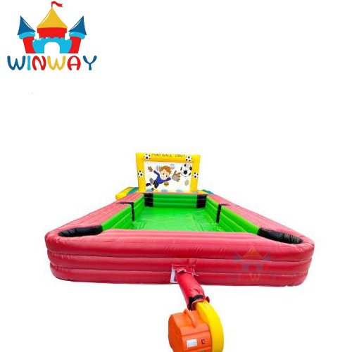 Hot-sale outdoor inflatable snooker football, inflatable billiards game, billiards table for adults and children