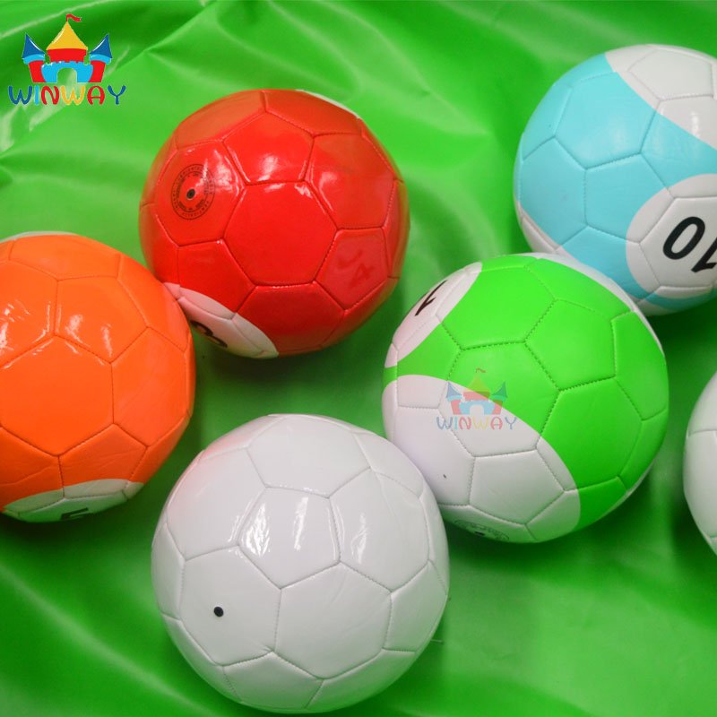 Hot-sale outdoor inflatable snooker football, inflatable billiards game, billiards table for adults and children