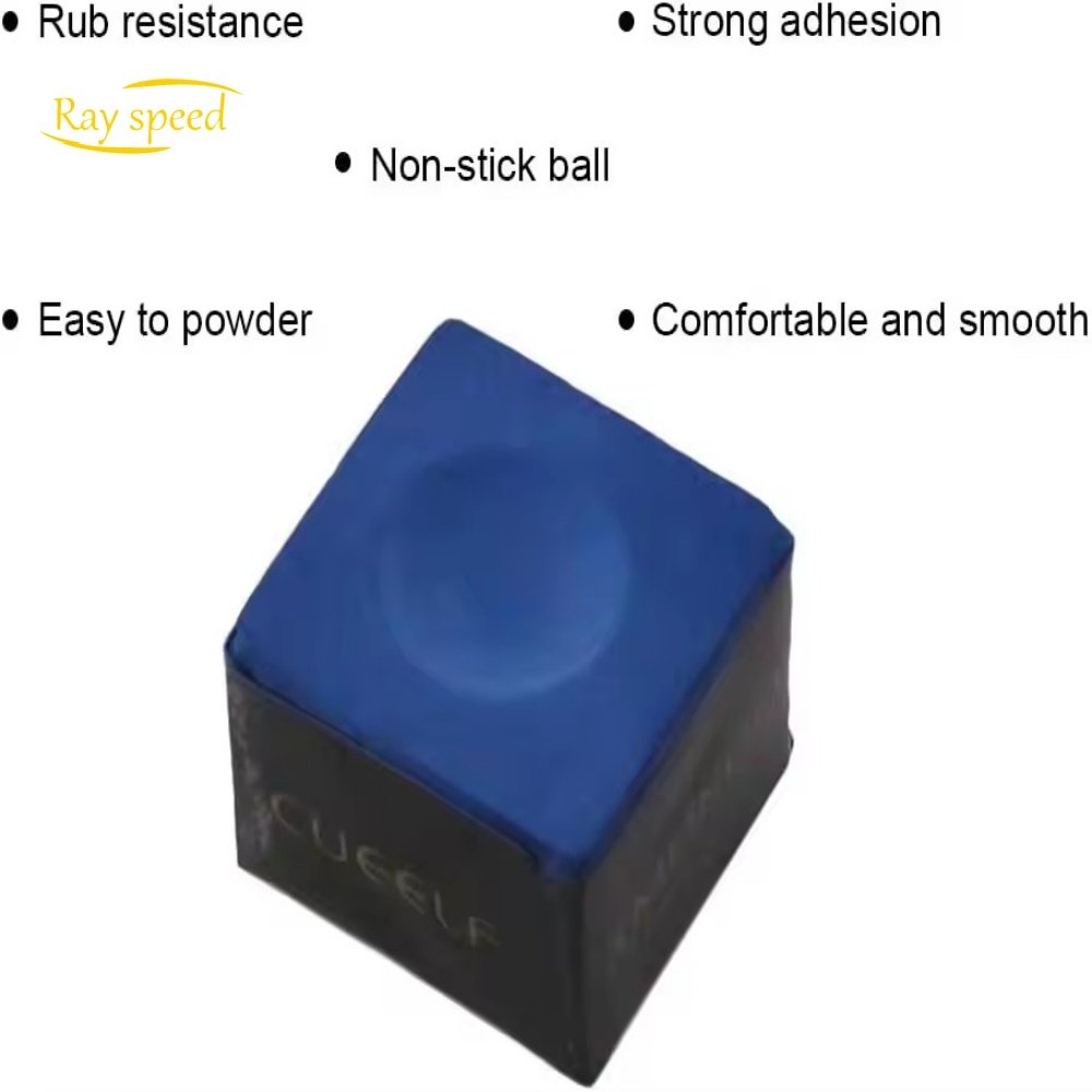 Rayspeed Hot Sale Billiard Pool Cue Blue Chalk Pool Cue Chalk Professional Chalk for Billiard Snooker Cue Stick