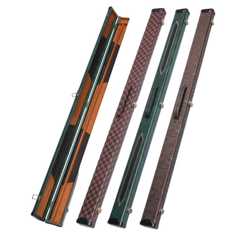 3/4 English snooker cue stick box small head plastic cue stick segmented box