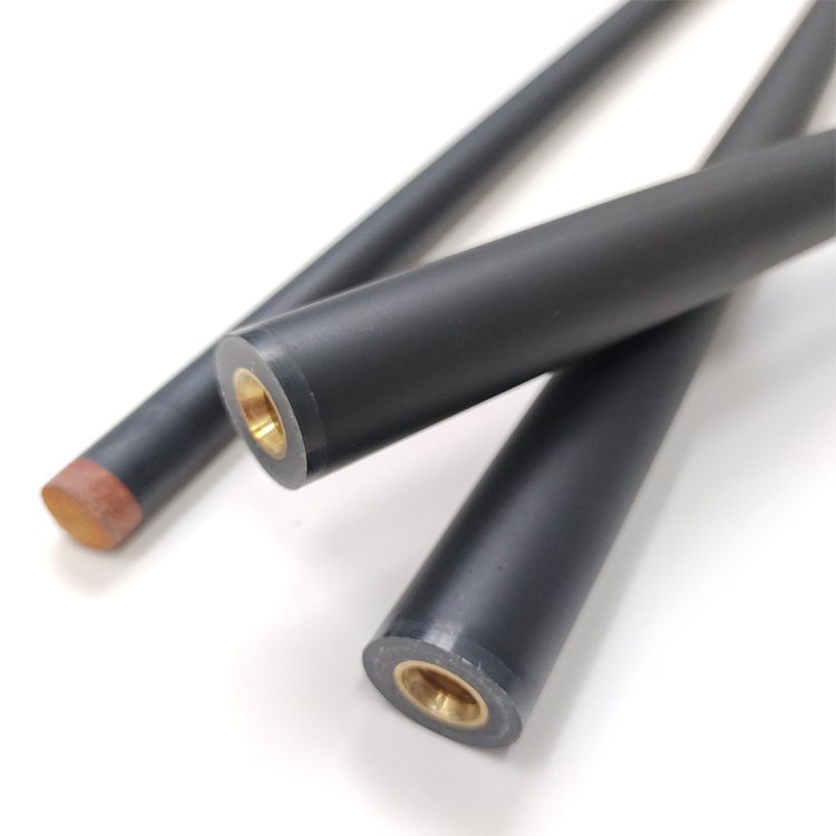 High strength Custom 3K Carbon Fiber Billiards Pool Cue Shafts in 11.8mm/ 12mm/12.4mm/12.9mm tip for Billiard Club