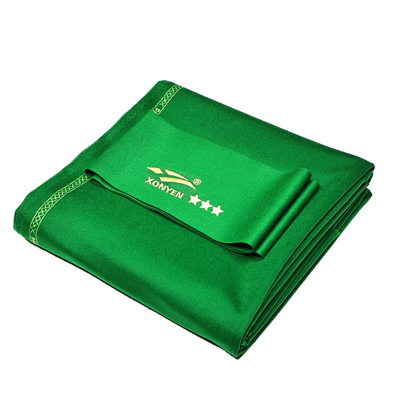 Pool tablecloth plain weave black eight table tennis nylon pool cloth replacement reversed woolen mud product accessories