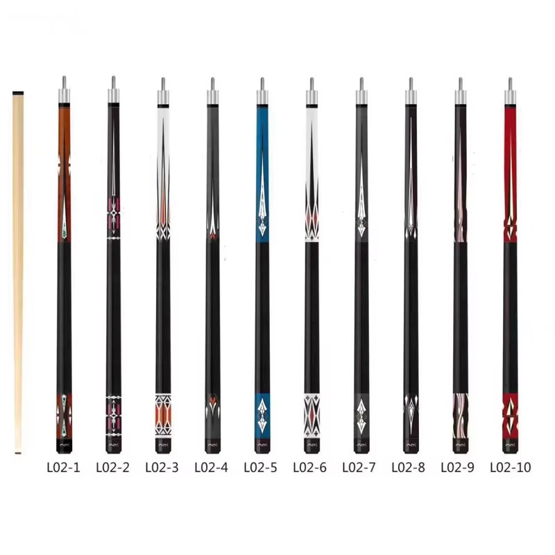 TQG-42 Sticker Maple Wood Carom Cue Billiard Pool Stick with 13mm Tip Size