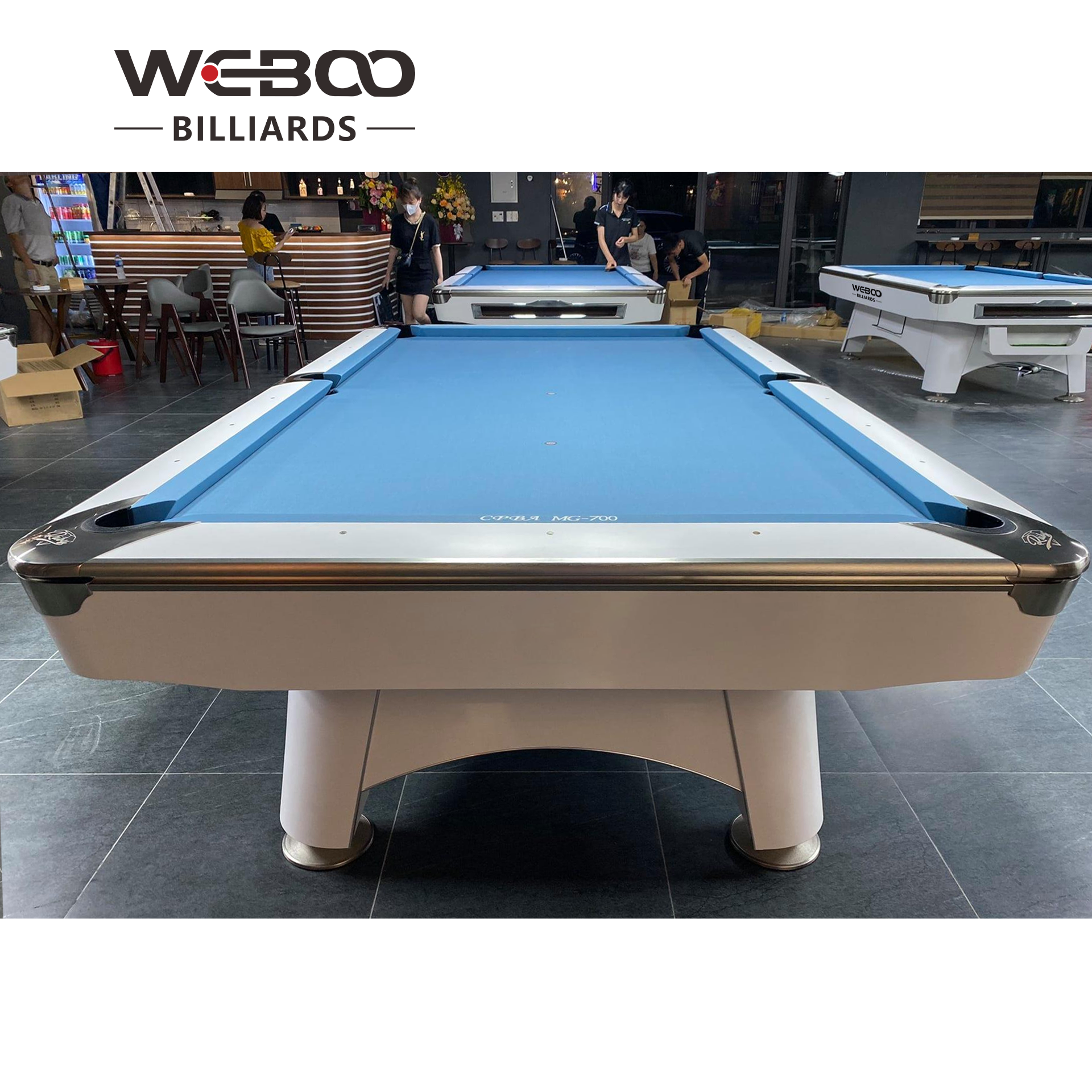 Premium 9ft Solid Wood OAK K66 Rubber 9 Ball Pool Table Billiard Table 9FT With Jiujiang Slate Ball Return System High Quality