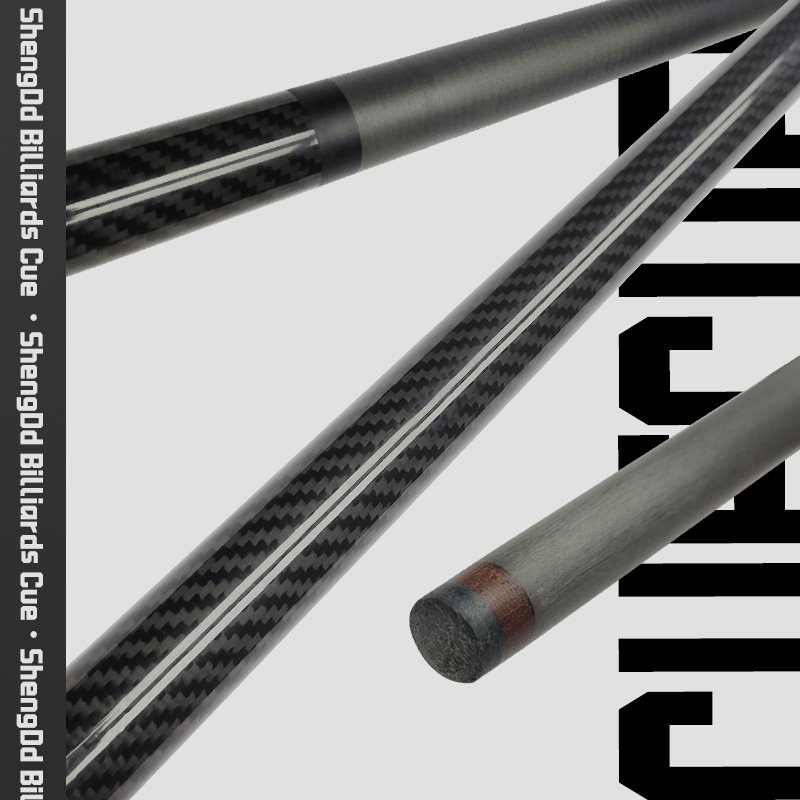 Chinese suppliers export hot selling can be extended high-end carbon fiber snooker cue sticks