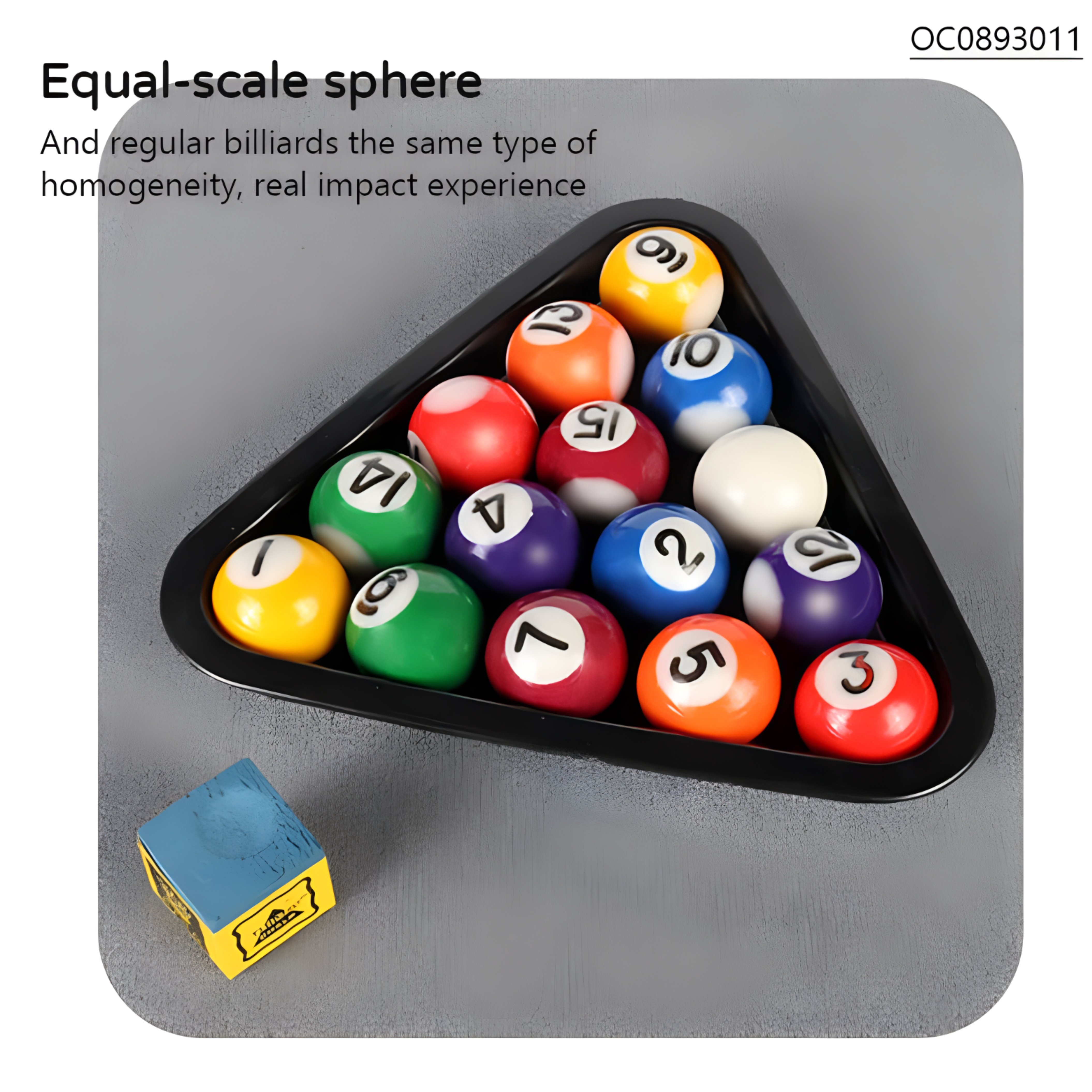 Mini Table Billiards Game, Home and Office Desktop Billiards Game, Including Pool Table 15 Colorful Balls, 2 Billiard Stick