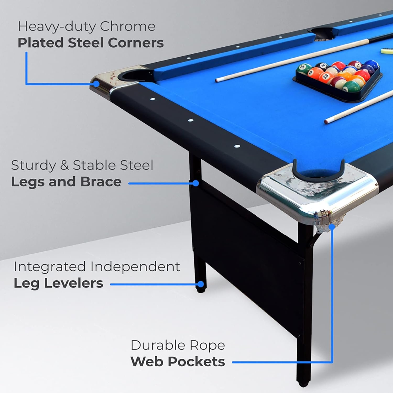 Classical Carom 7FT 8FT 9FT Fold Pool Table Billiard Snooker Pool Table With Ball Return