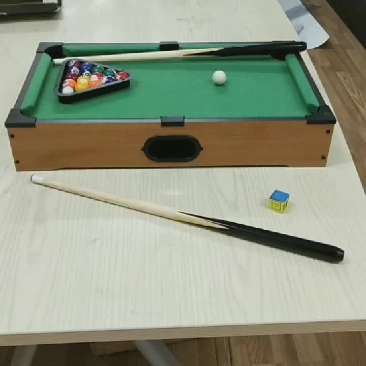 Parent child indoor mini cute snooker billiard table toy wooden gift funinteraction billiard board game mini pool table