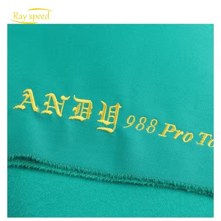 Rayspeed Commercial Grade Billiard Cloth Andy 988 Billiard Cloth for 9 ft Pool Table Pre Cut Pool Table Felt Billiard Protector