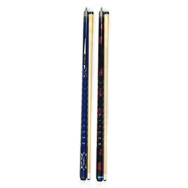 Super quality 1/2-pc 58inch Modern Style Maple Wood Nine-ball Pool Cue