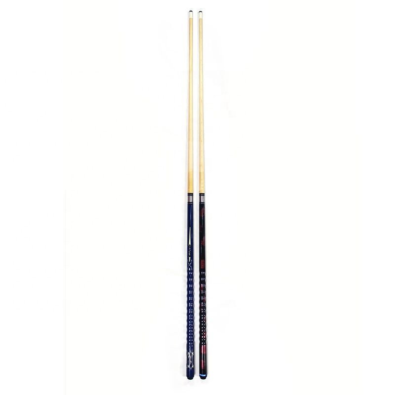 Super quality 1/2-pc 58inch Modern Style Maple Wood Nine-ball Pool Cue
