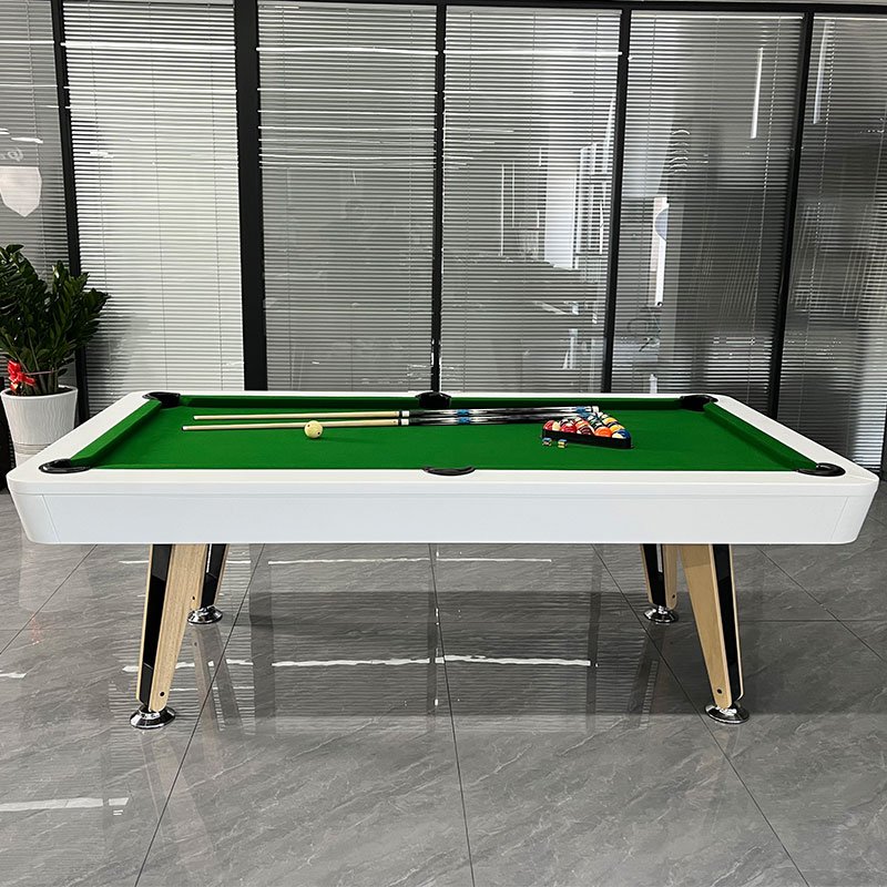 New Design Solid Plywood 84" Billiard Pool Table, 7ft Luxury Wooden Snooker Billiard Pool Table TP-8470