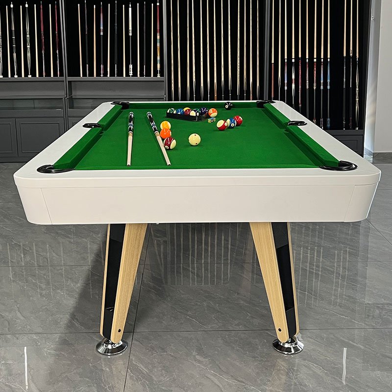 New Design Solid Plywood 84" Billiard Pool Table, 7ft Luxury Wooden Snooker Billiard Pool Table TP-8470