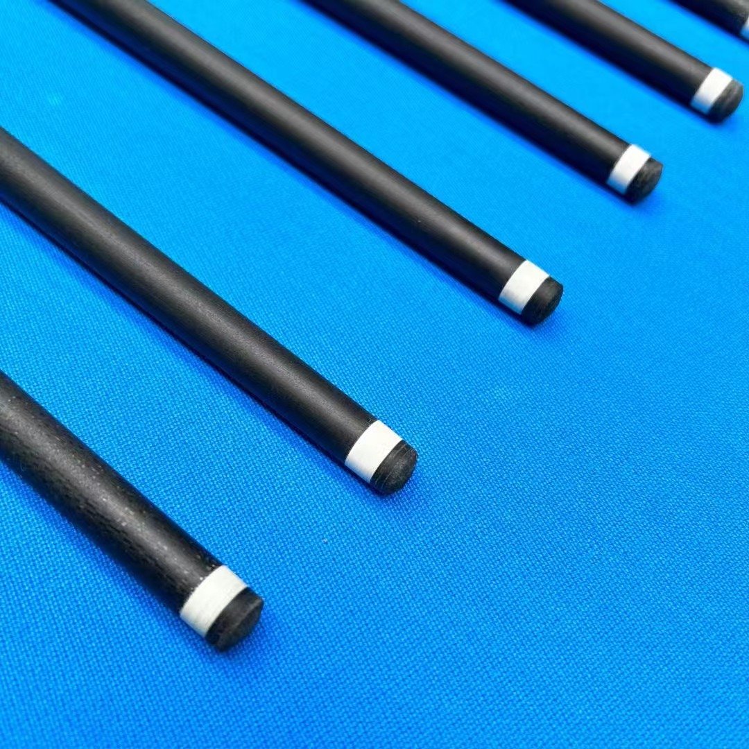 taco de billar fibra de carbono Snooker Billiards One-pc Carbon Fiber Club Pool Cue Sticks Black Technology