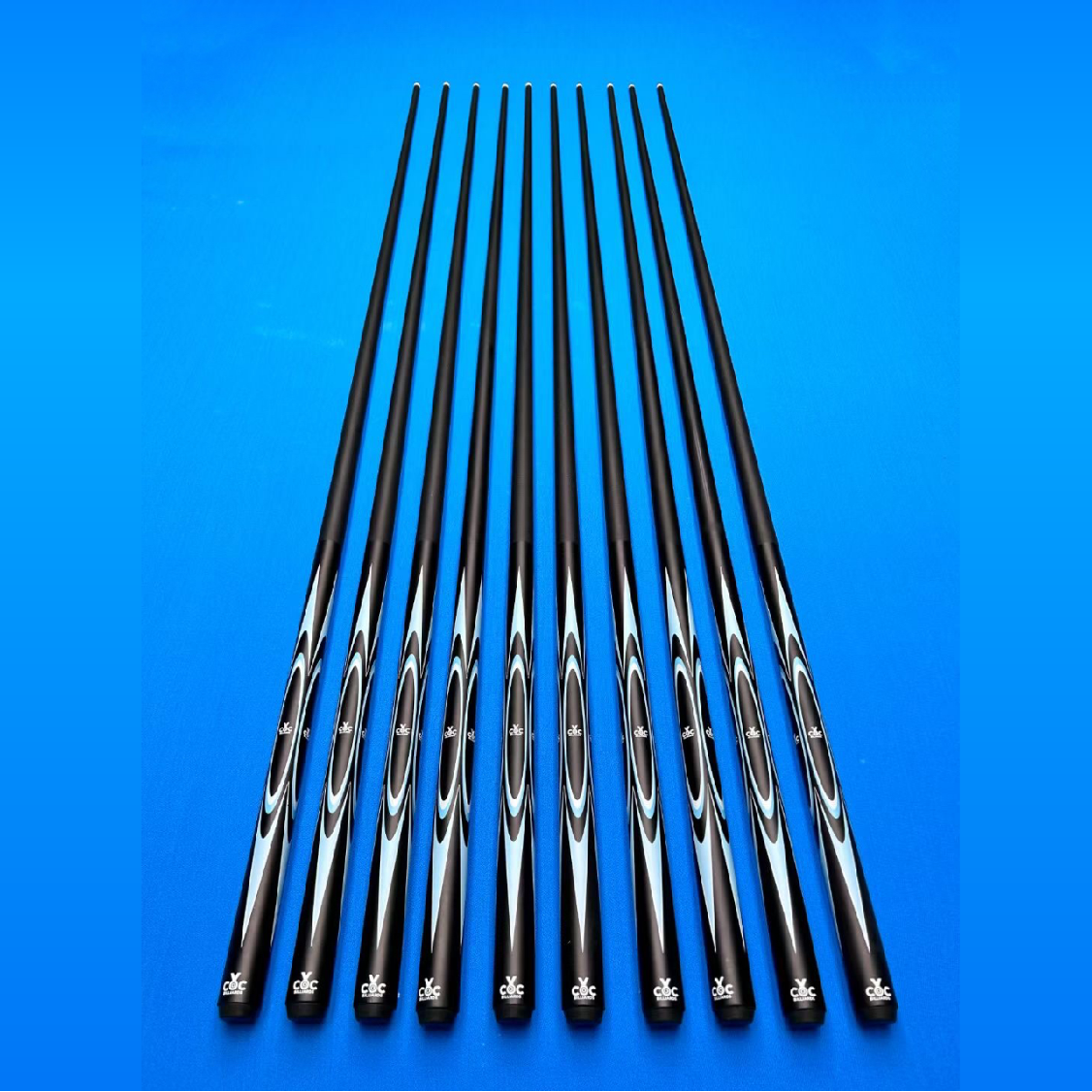 taco de billar fibra de carbono Snooker Billiards One-pc Carbon Fiber Club Pool Cue Sticks Black Technology