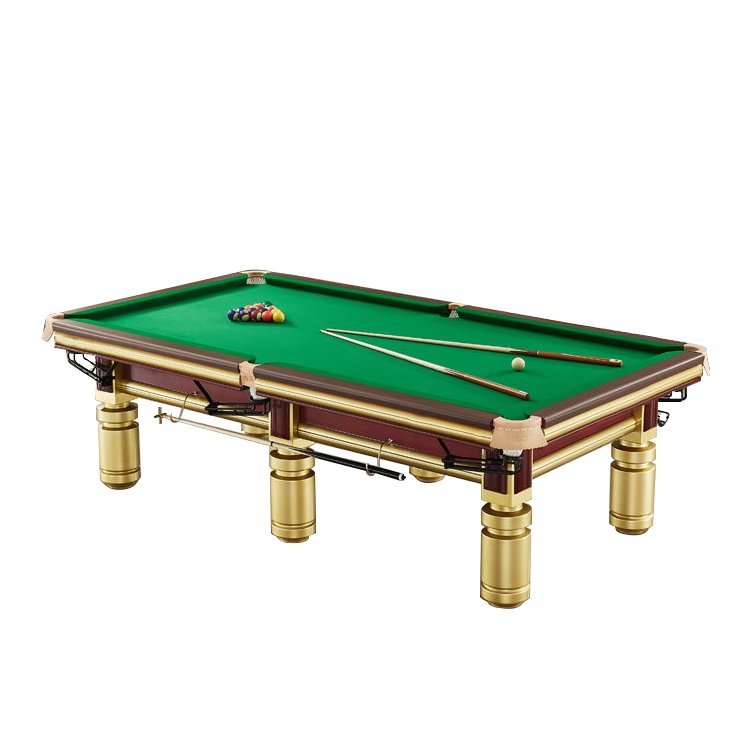 NAIPNI Noble and beautiful Gold leg 9ft pool tables & billiard table