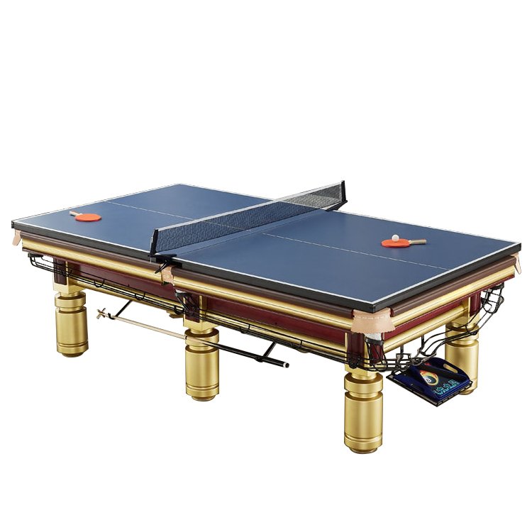 NAIPNI Noble and beautiful Gold leg 9ft pool tables & billiard table