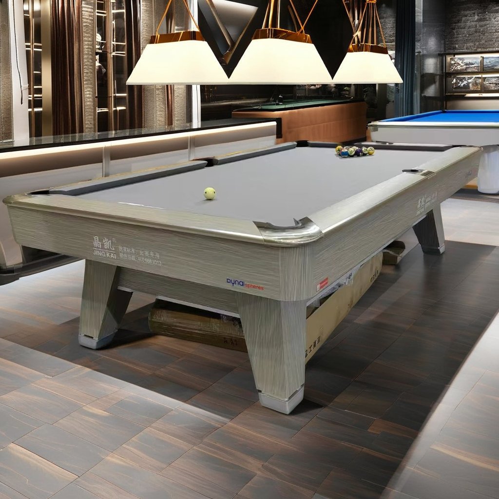 2024 Factory Price Sale Modern 9 Ball Billiards Pool Table 7ft/8ft/9ft Sizes International Standard Sports Cushions Made Plastic