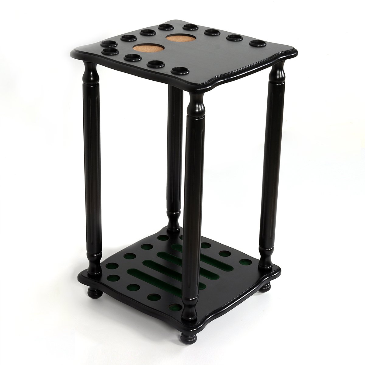 High Quality 12-Hole Square Cue Holding Rack for Snooker & Billiards Premium Pool Accessories