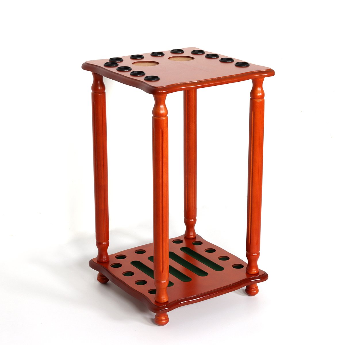 High Quality 12-Hole Square Cue Holding Rack for Snooker & Billiards Premium Pool Accessories