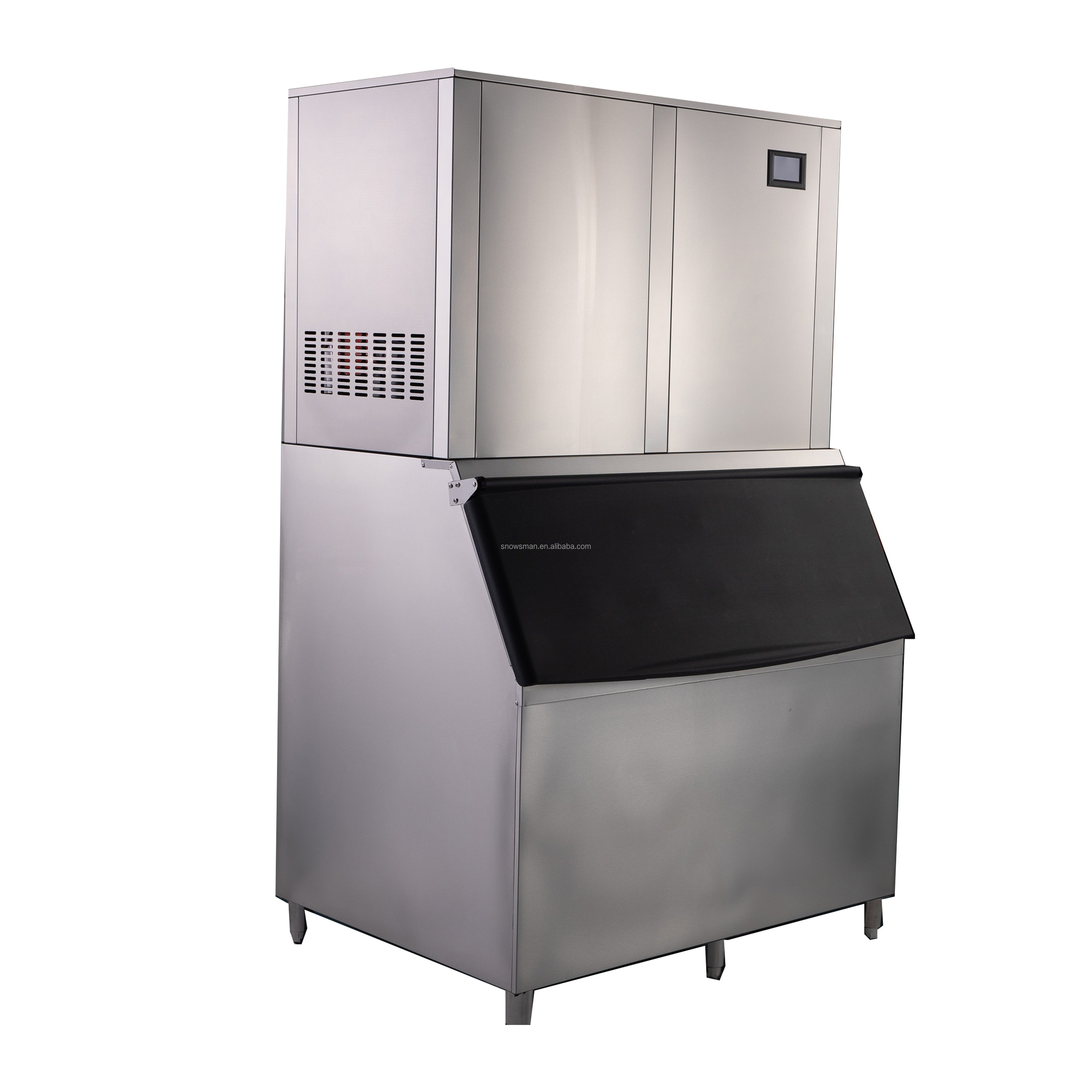 Snooker factory high grade commercial 1500Lbs 700kg big cube ice machine for ice factory