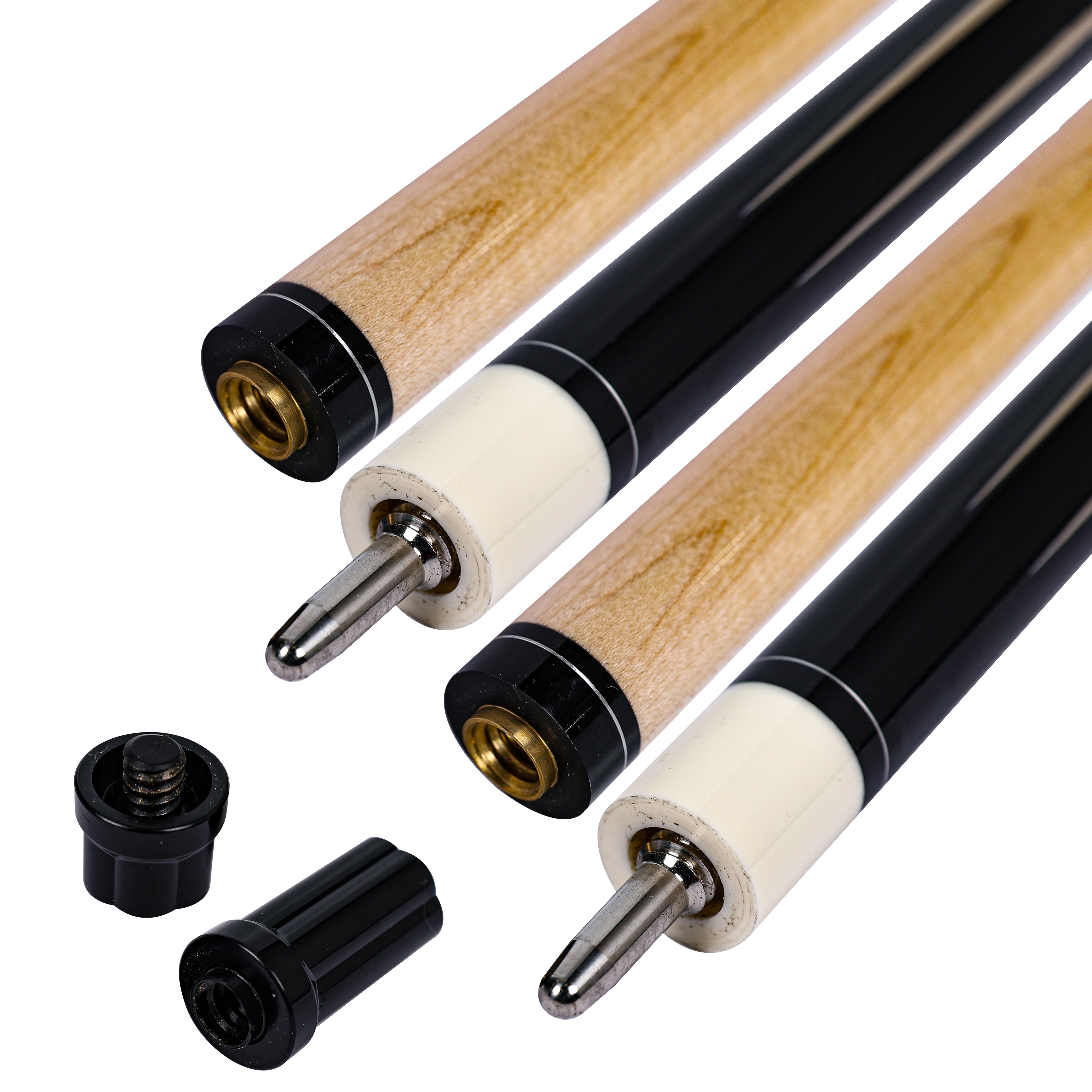 In Stock 12.5mm 13mm Tip size 58 inch Hardwood Canada Maple Pool Cue Billiard Table Stick Weight from 19oz 20oz 21oz