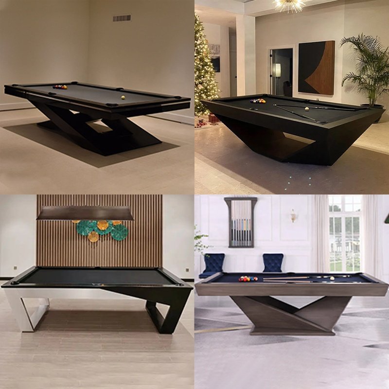 Pool manufacturers pool manufacturers Factory best selling snooker billiards solid wood special design billiards