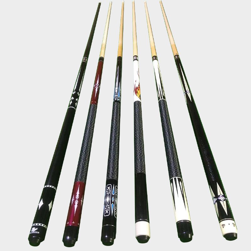 Customized Maple Wood Pool Cues For Snooker Table Big Head Pool cues Nine Balls Cues 57 inches