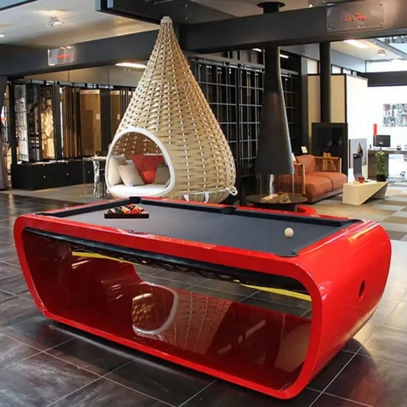 Bojue Factory Custom size Stone Slate 9 Ball Snooker & Billiard Pool Table for Home Use with Copper Pocket Nine-Ball Sport