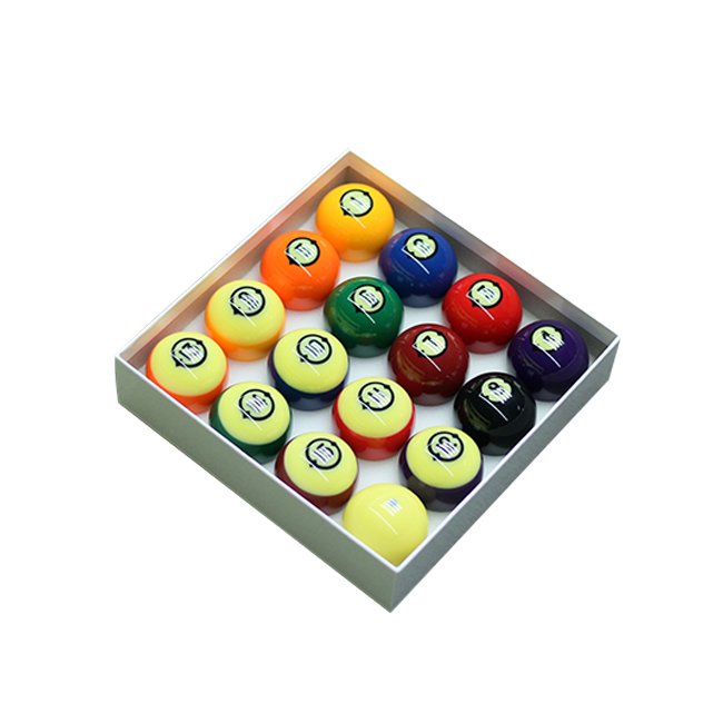 AKZ Essential Resin Snooker Pinball Set Includes 16 Chinese Black 8-Ball American 9-Ball Mother Edition Billiards Pool Sport