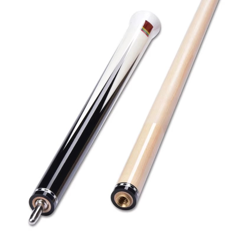 TQG-33 Professional Standard Taco De Billar Match Handmade Aluminum Walking Cane Pool Cue Snooker Cue Maple Ebony Steel