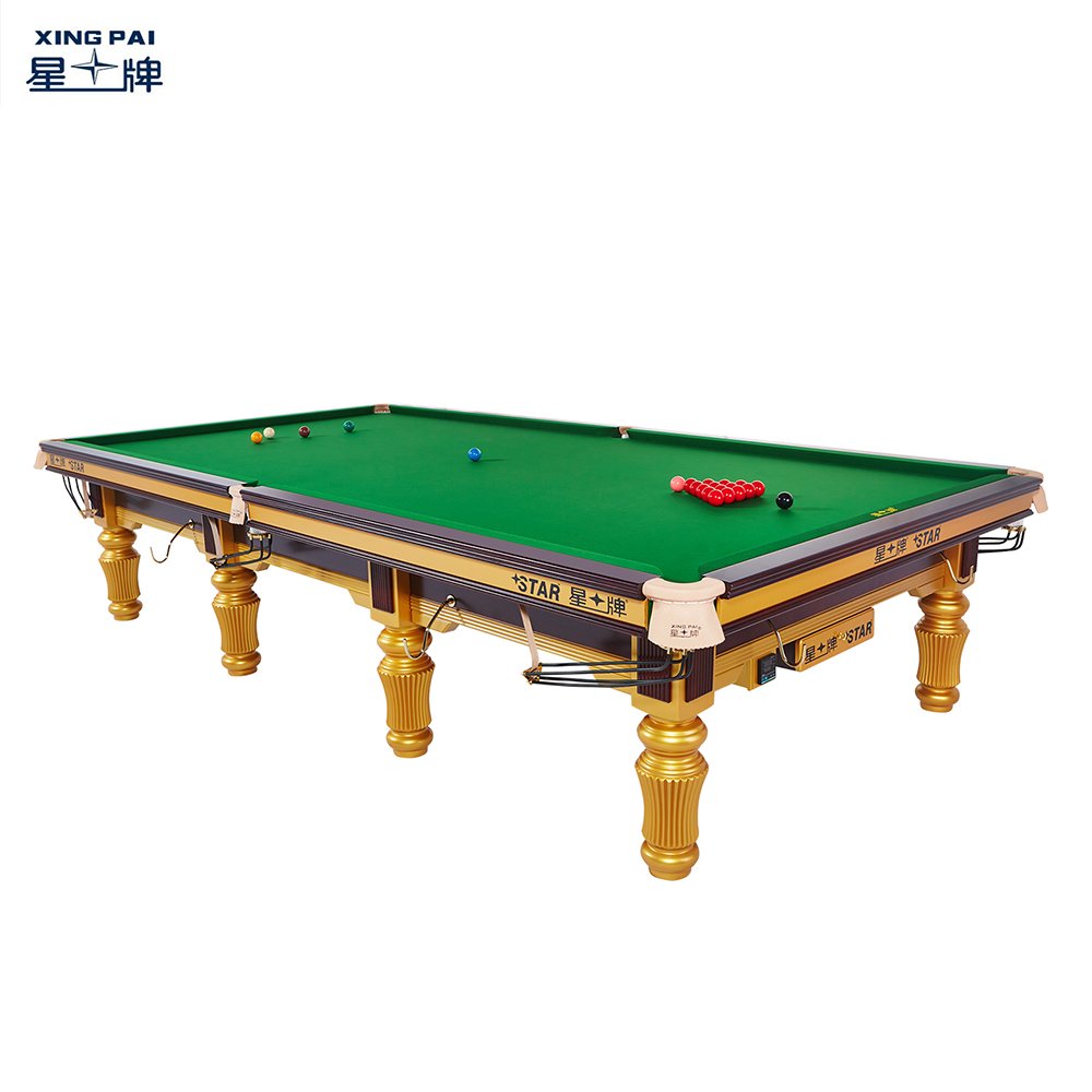 12 ft Star Golden Tournament World Championship Snooker Table