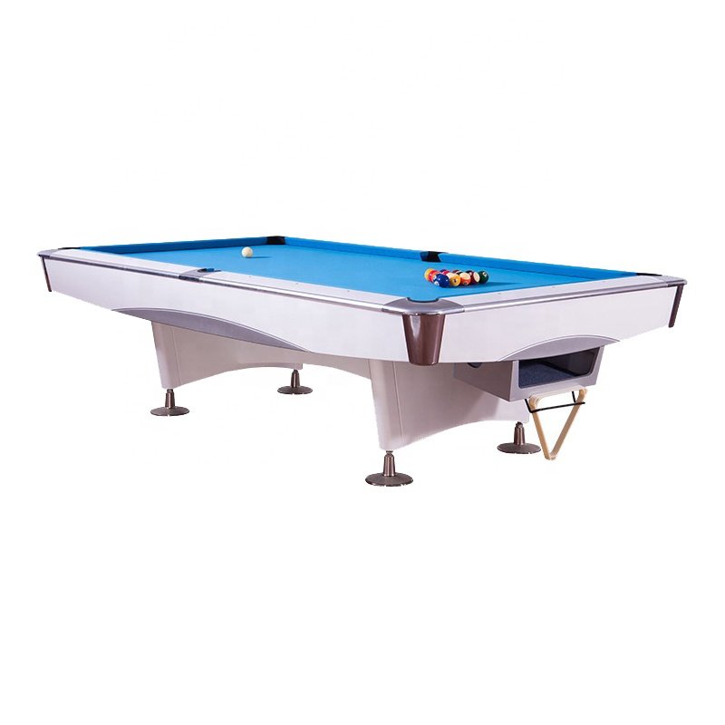 Bojue Generation 6th Commercial Standard Pool Table Club Pool Table with automatic ball return system