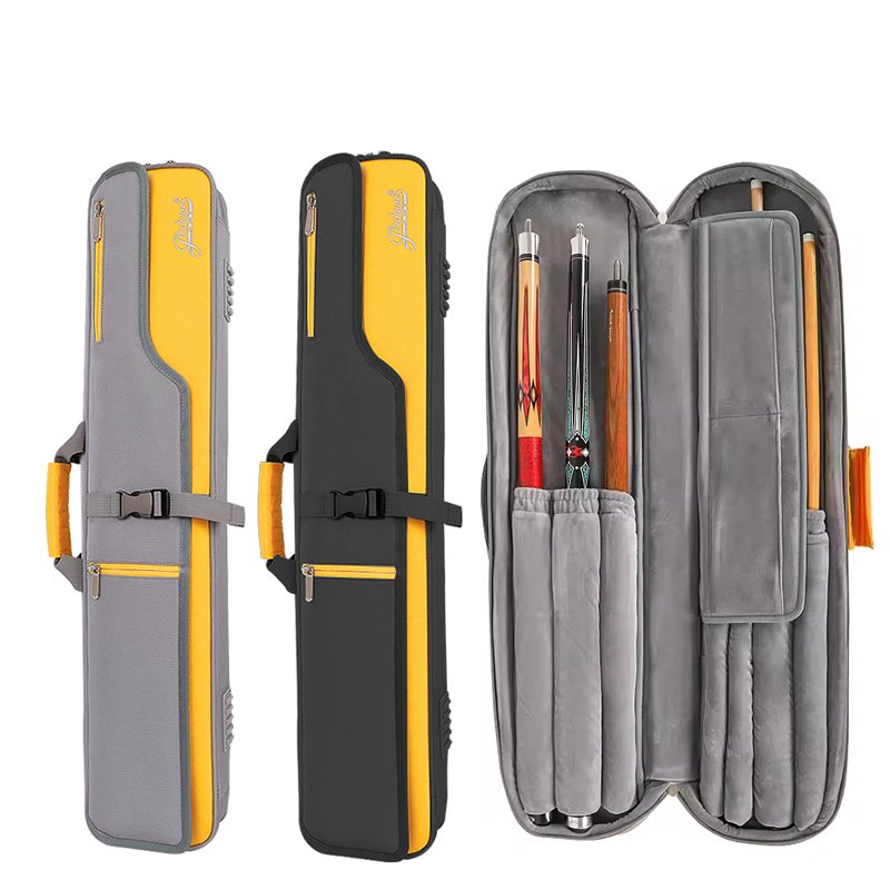 Professional 3x4 Soft Pool Cue Case Waterproof with Custom Logo for Snooker & Carom Billiard Cue Stick Rest & Storage
