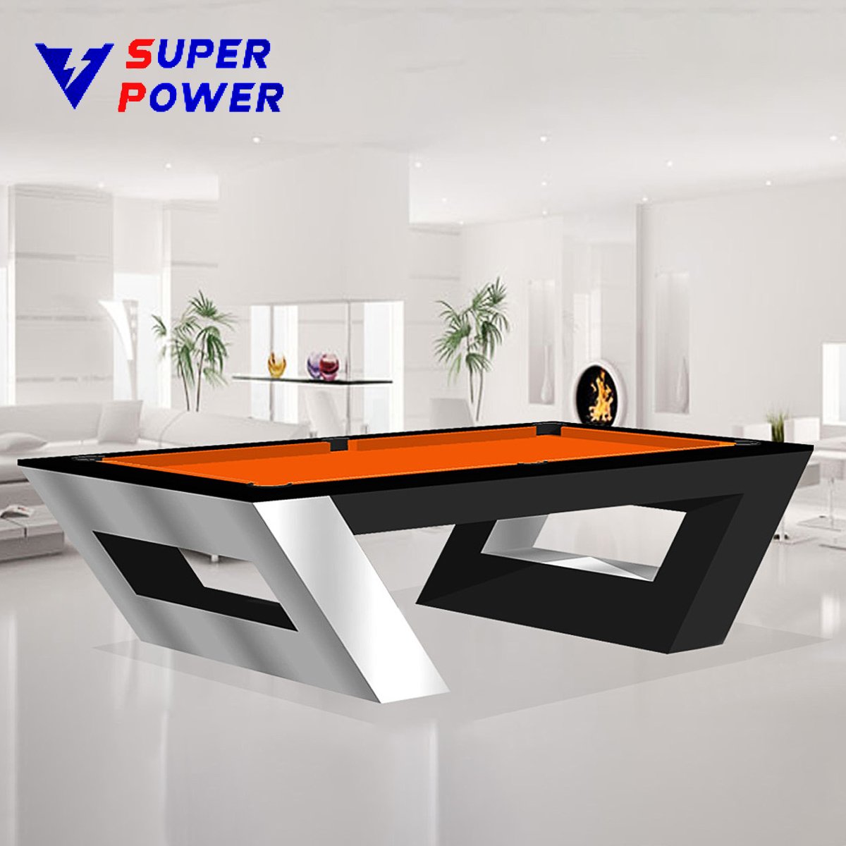 2023 Luxury modern design indoor home use 7ft 8ft 9ft slate billiards pool table with wholesale
